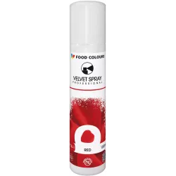 Barwnik w aerozolu (zamsz/spray) 100 ml czerwony Food Colours