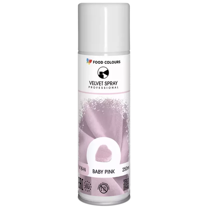 Barwnik w aerozolu (zamsz/spray) 100 ml pudrowy róż Food Colours Barwnik w aerozolu (zamsz/spray) 100 ml pudrowy róż Food Colours