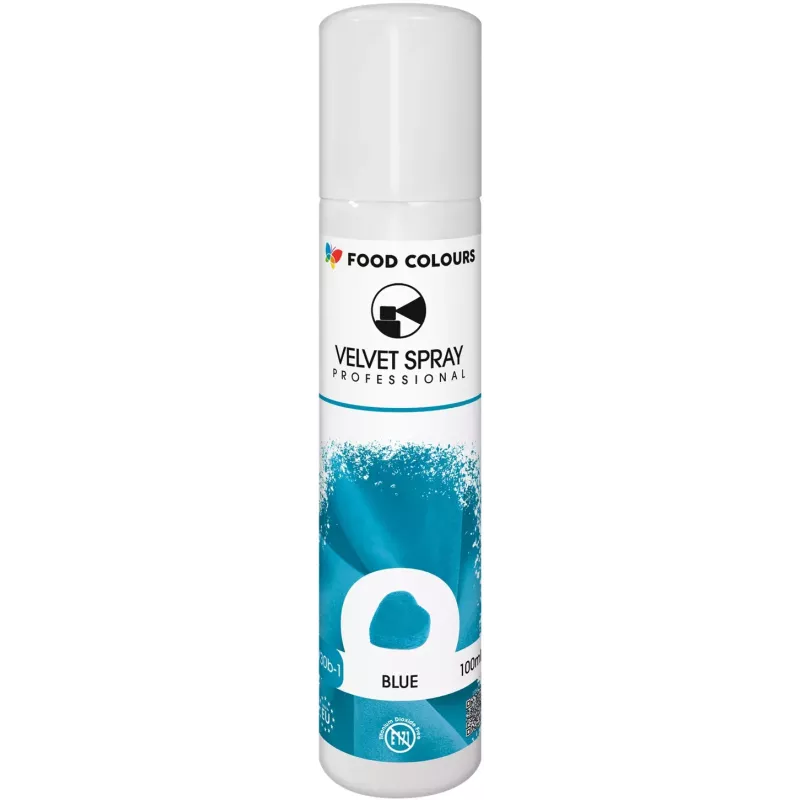 Barwnik w aerozolu (zamsz/spray) 100 ml niebieski Food Colours Barwnik w aerozolu (zamsz/spray) 100 ml niebieski Food Colours