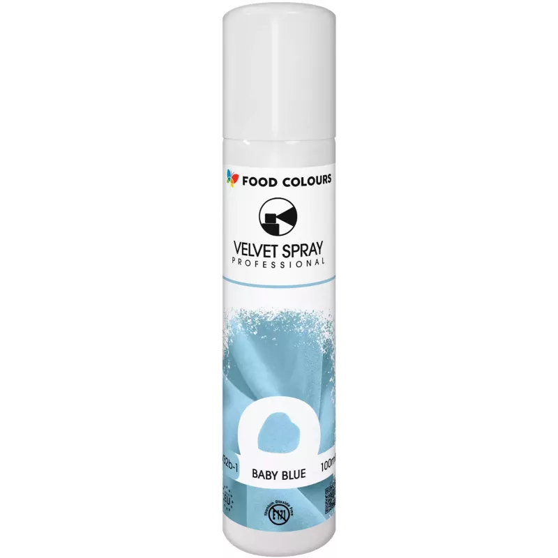 Barwnik w aerozolu (zamsz/spray) 100 ml błękit Food Colours Barwnik w aerozolu (zamsz/spray) 100 ml błękit Food Colours