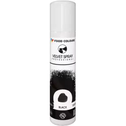 Barwnik w aerozolu (zamsz/spray) 100 ml czarny Food Colours