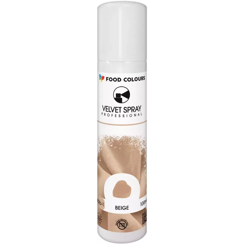 Barwnik w aerozolu (zamsz/spray) 100 ml bezowy Food Colours Barwnik w aerozolu (zamsz/spray) 100 ml bezowy Food Colours