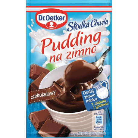 Słodka Chwila Pudding na zimno smak czekoladowy Słodka Chwila Pudding na zimno smak czekoladowy