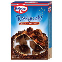 Różyczki opłatki brązowe