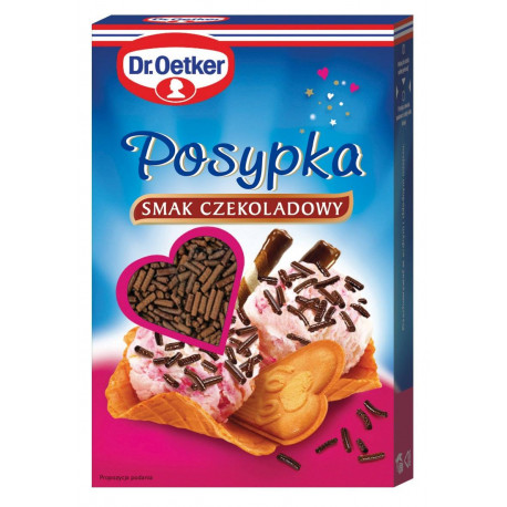 Dekoracje cukrowe Posypka czekoladowa 80 g - Dr. Oetker