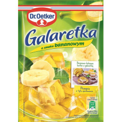 Galaretka bananowa