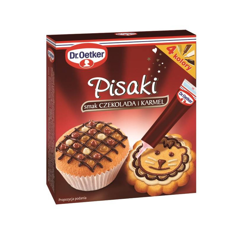 Pisaki smak czekolada i karmel Pisaki smak czekolada i karmel