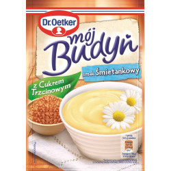 Mój Budyń z cukrem trzcinowym smak śmietankowy