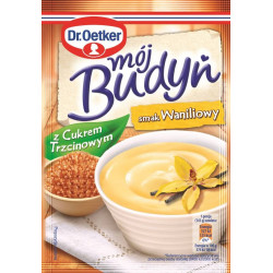 Mój Budyń z cukrem trzcinowym smak waniliowy