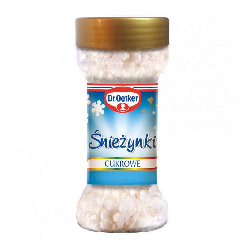Śnieżynki cukrowe Śnieżynki cukrowe