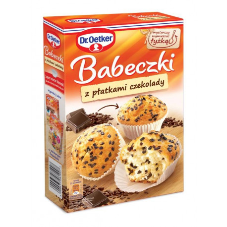 Babeczki z płatkami czekolady Babeczki z płatkami czekolady