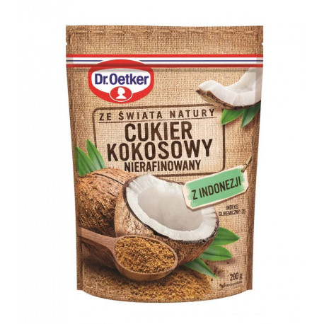 Cukier kokosowy nierafinowany z Indonezji Cukier kokosowy nierafinowany z Indonezji