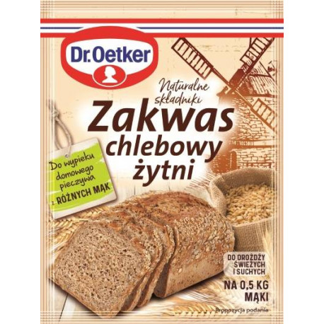 Zakwas chlebowy żytni Zakwas chlebowy żytni